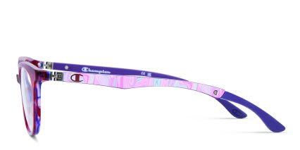 Champion Spree Kids Purple, Blue glasses - Purple / Blue - Side View