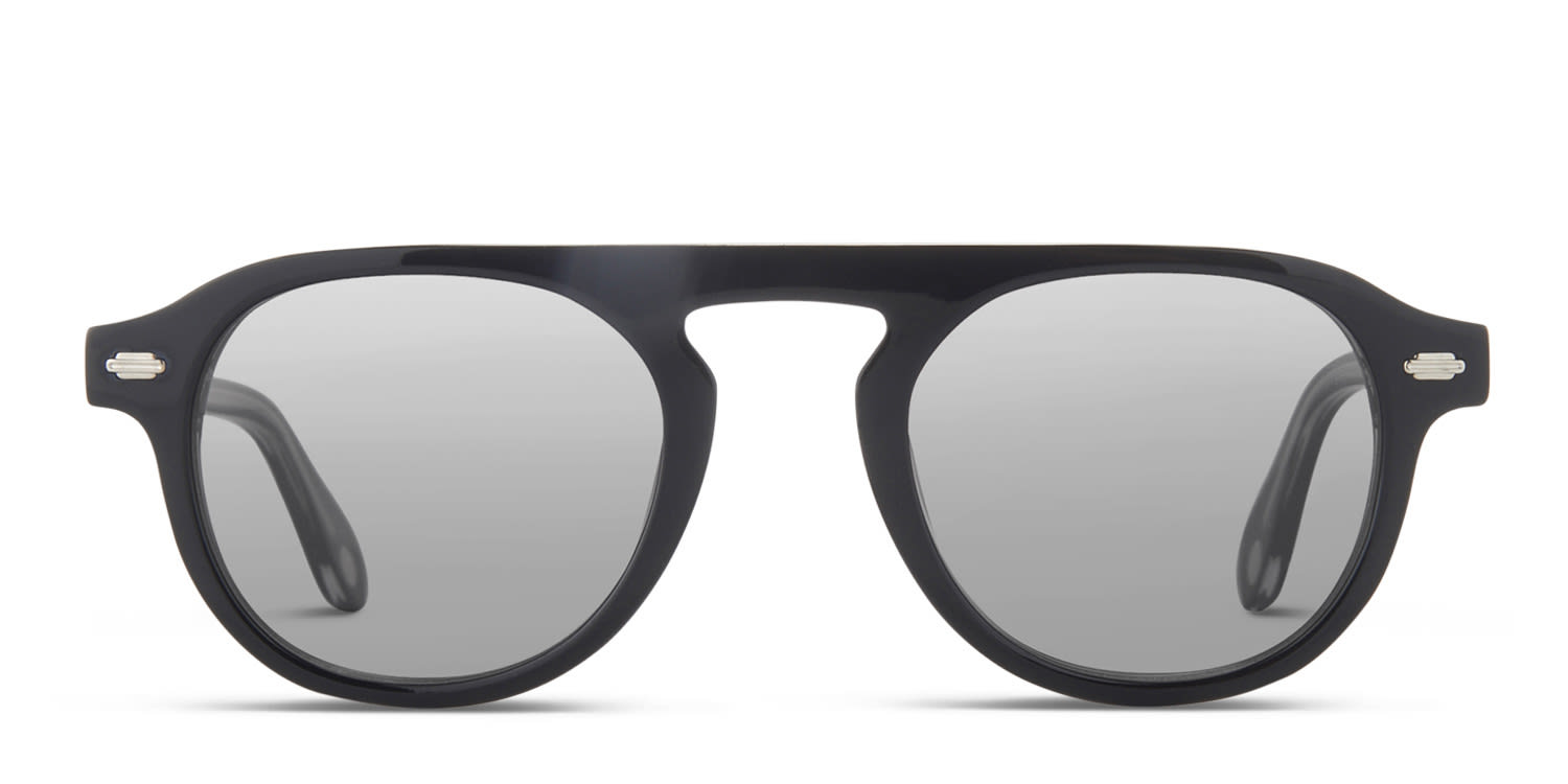 Ottoto Milan Black Aviator Full Frame sunglasses - front