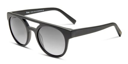 Mathilda Black glasses - Black - Angle View