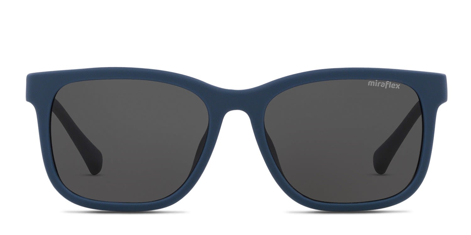 Miraflex MF1040 Kids Blue glasses - Blue - Frontal View