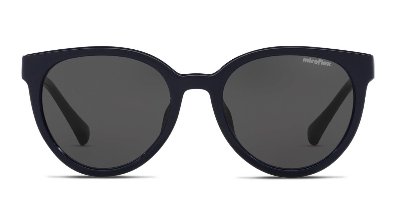 Miraflex MF1041 Kids Blue glasses - Blue - Frontal View