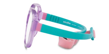 Miraflex MF4026 Kids Purple glasses - Purple - Side View