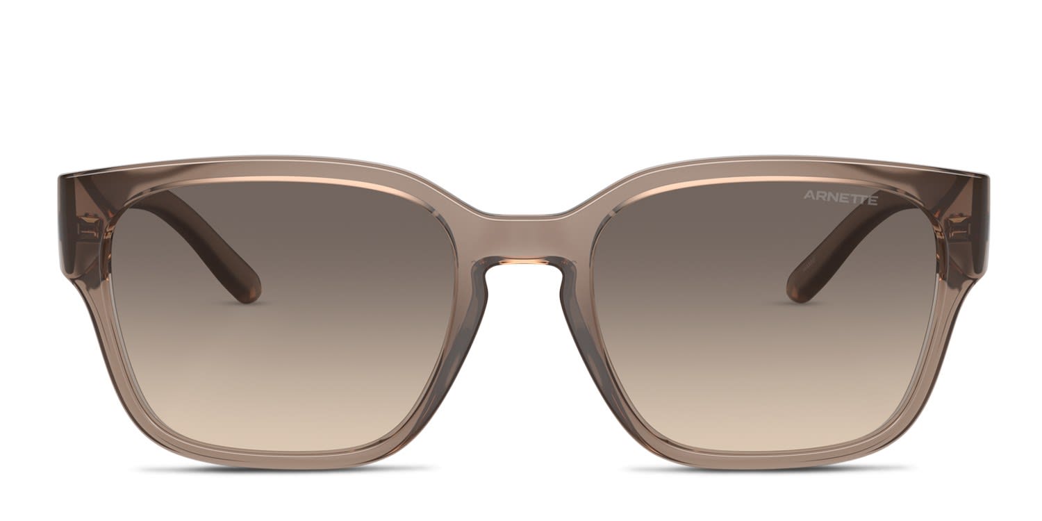 Arnette AN4325 Hamie clear frame with gradient brown lenses. Lenses ...