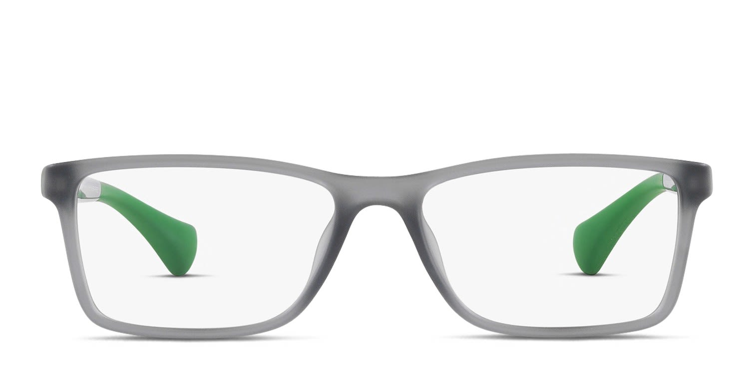 Miraflex MF4012 Kids Gray glasses - Gray - Frontal View