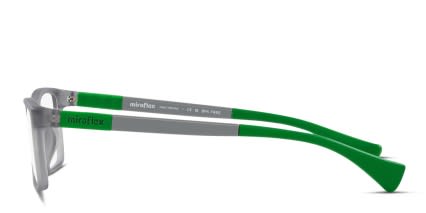Miraflex MF4012 Kids Gray glasses - Gray - Side View