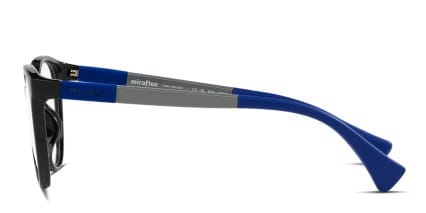 Lunettes Miraflex MINI Noir Pour Bébé/enfant - Monture Plastique 34/15/106 - Neuf Sans étiquette