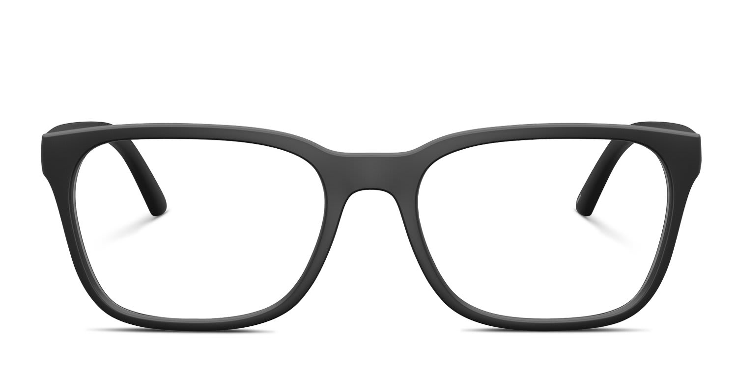 Arnette AN7278U Mark Black glasses - Black - Frontal View