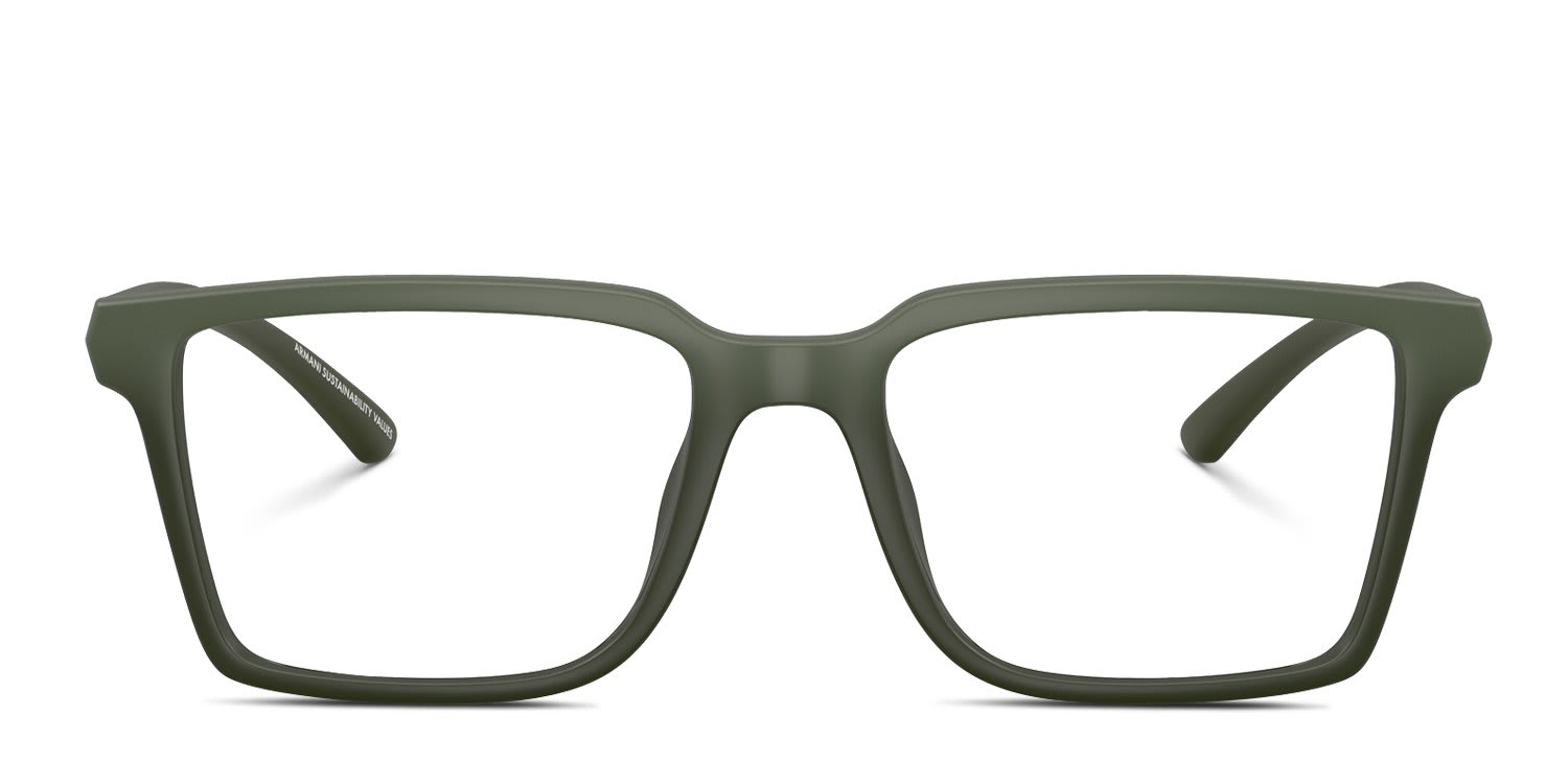Armani Exchange AX3129U Green glasses - Green - Frontal View