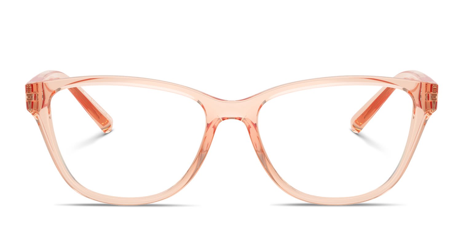 Armani Exchange AX3111U Clear, Beige glasses - Clear / Beige - Frontal View
