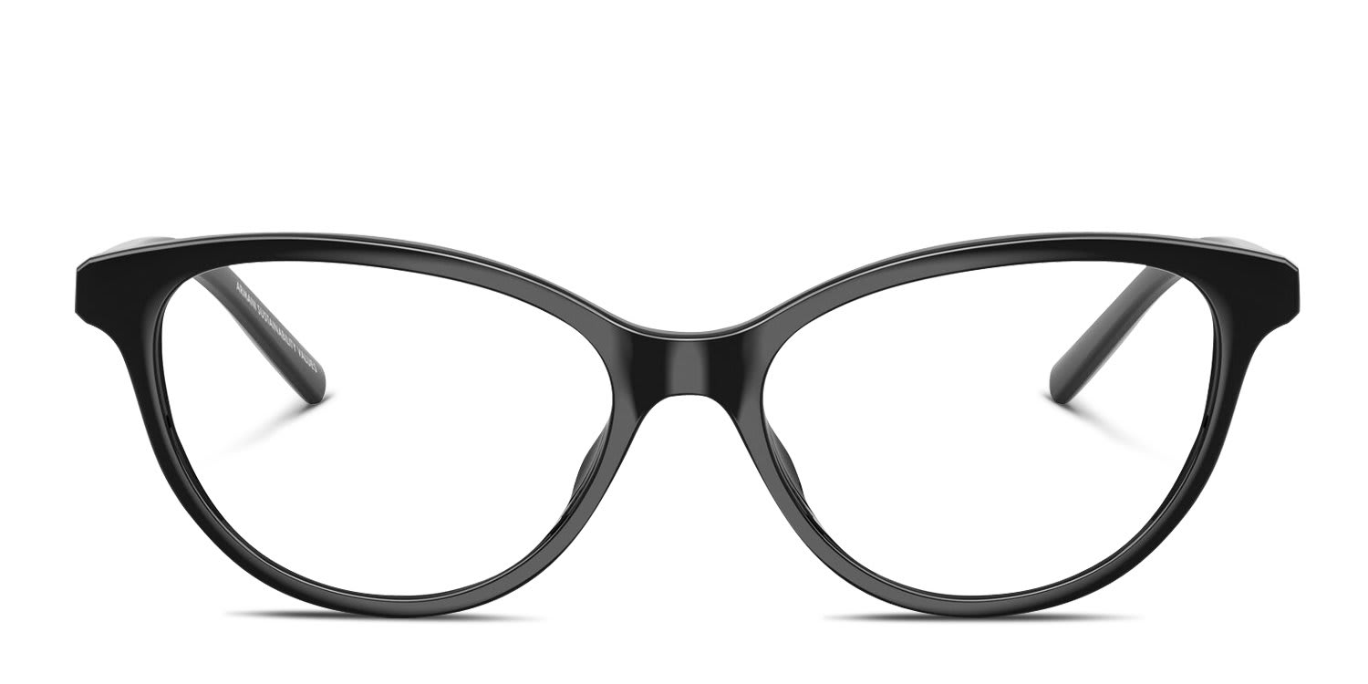 Armani Exchange AX3138U Black glasses - Black - Frontal View