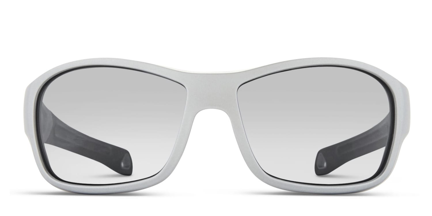 Orlando Silver Wrap Full Frame sunglasses - front