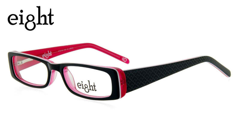 Eight AK24B Black w/Clear Pink NA