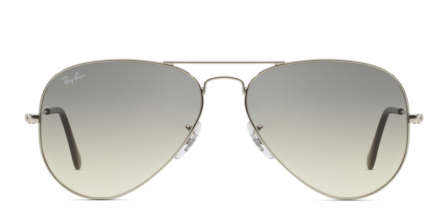 silver aviators sunglasses