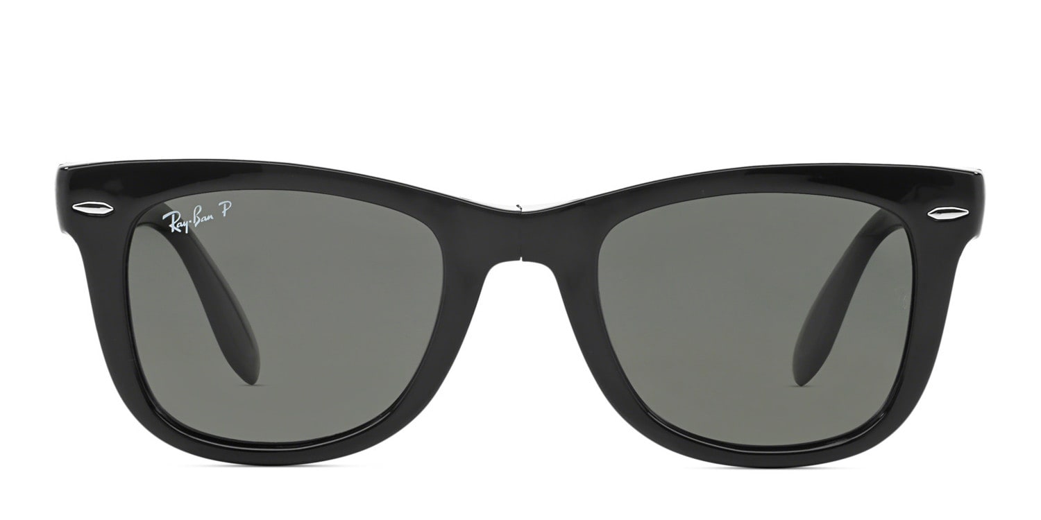 Ray-Ban RB4105 Black glasses - Black - Frontal View