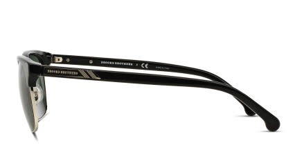 Brooks Brothers BB4021 Black , Green glasses - Black / Green - Side View
