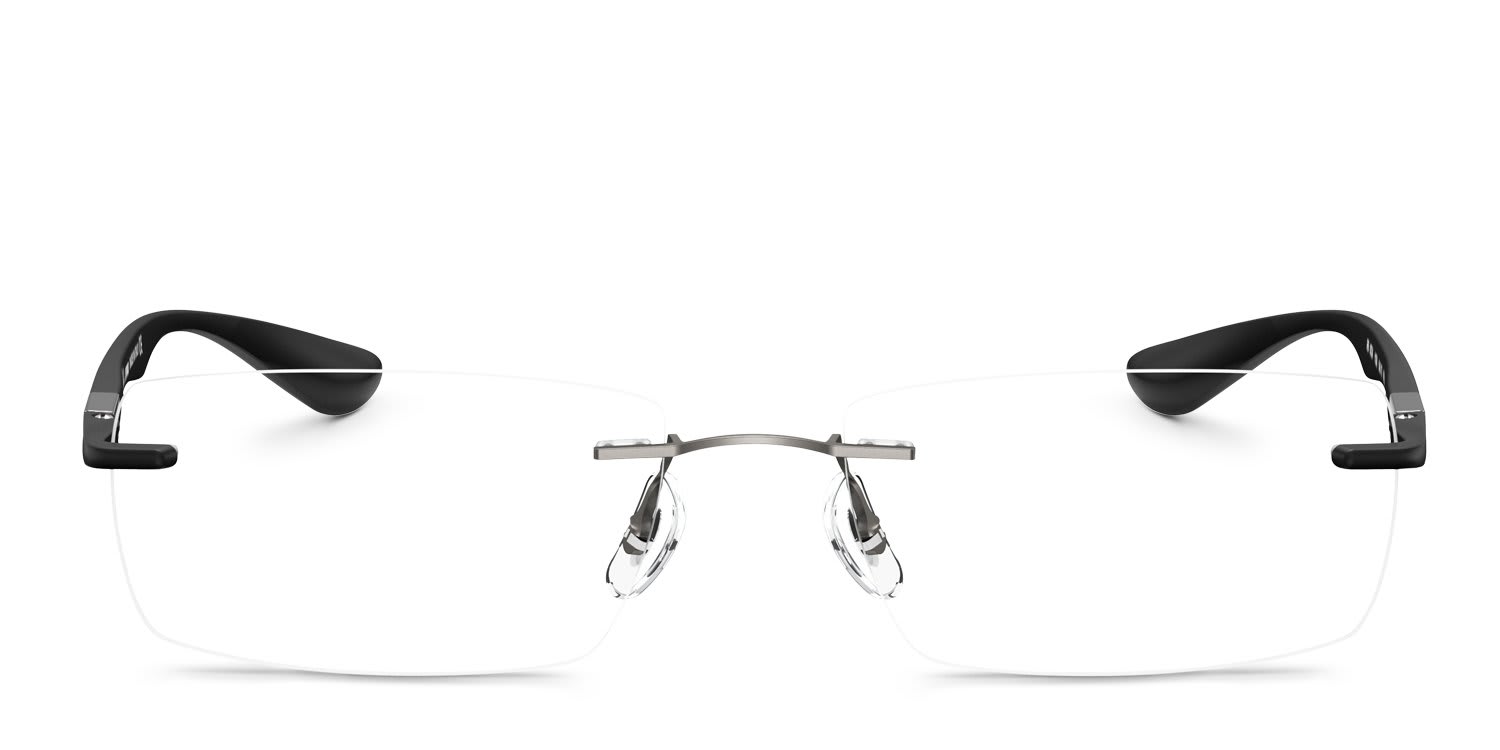 Ray-Ban RX8724 Gunmetal glasses - Gunmetal - Frontal View