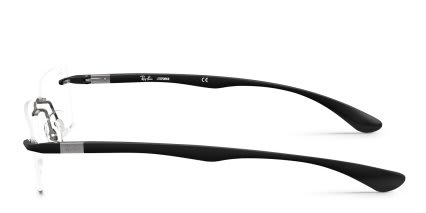 Ray-Ban RX8724 Gunmetal glasses - Gunmetal - Side View