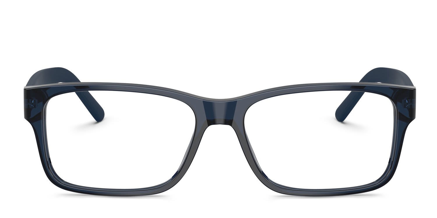 Polo Ralph Lauren PH2117 Clear, Blue glasses - Clear / Blue - Frontal View