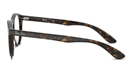 Ray-Ban RX5283 Brown, Tortoise glasses - Brown / Tortoise - Side View