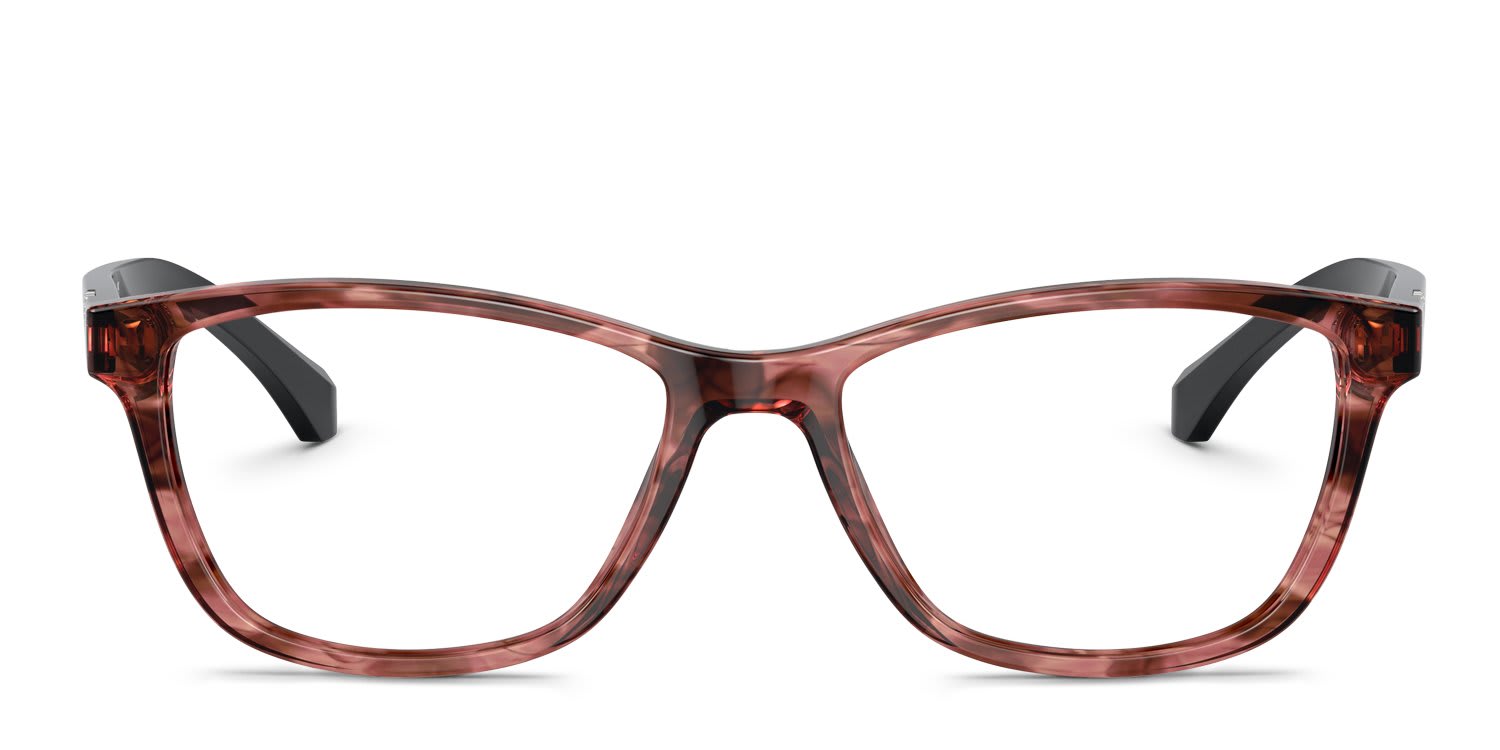 Emporio Armani EA3099 Multicolor, Pink glasses - Multicolor / Pink - Frontal View
