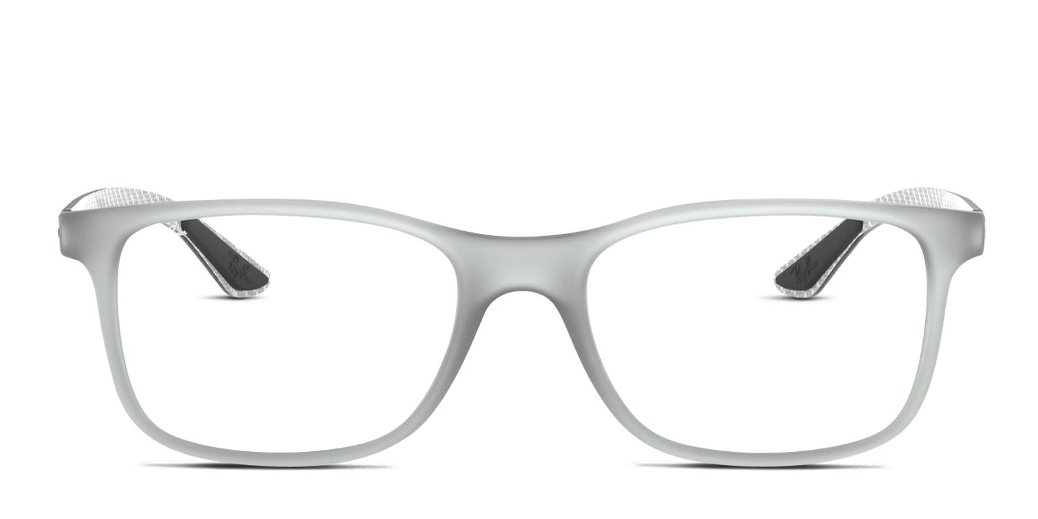Ray-Ban RX8903 Clear, Gray glasses - Clear / Gray - Frontal View