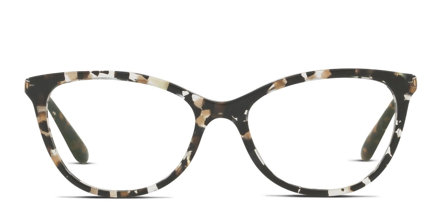 Dolce & Gabbana DG3258 Tortoise, Beige, Black glasses - Tortoise / Beige / Black - Frontal View
