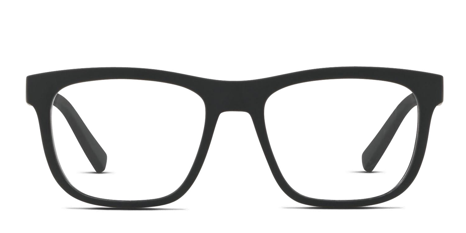 Armani Exchange AX3050F Black glasses - Black - Frontal View