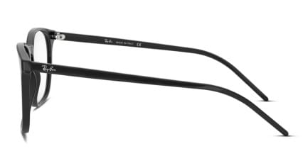 Ray-Ban RX5387 Black glasses - Black - Side View