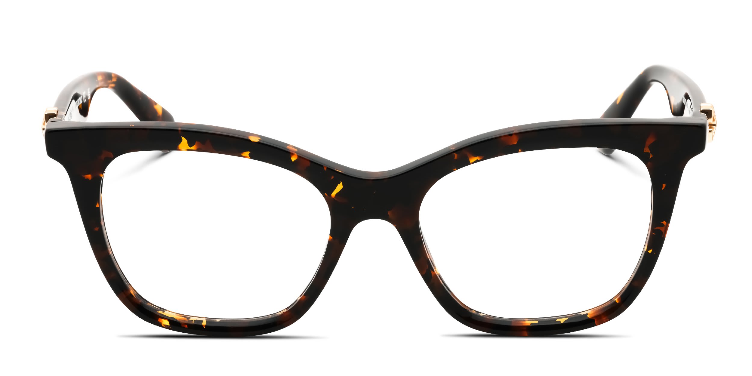 Off-White Style 7T Tortoise glasses - Tortoise - Frontal View
