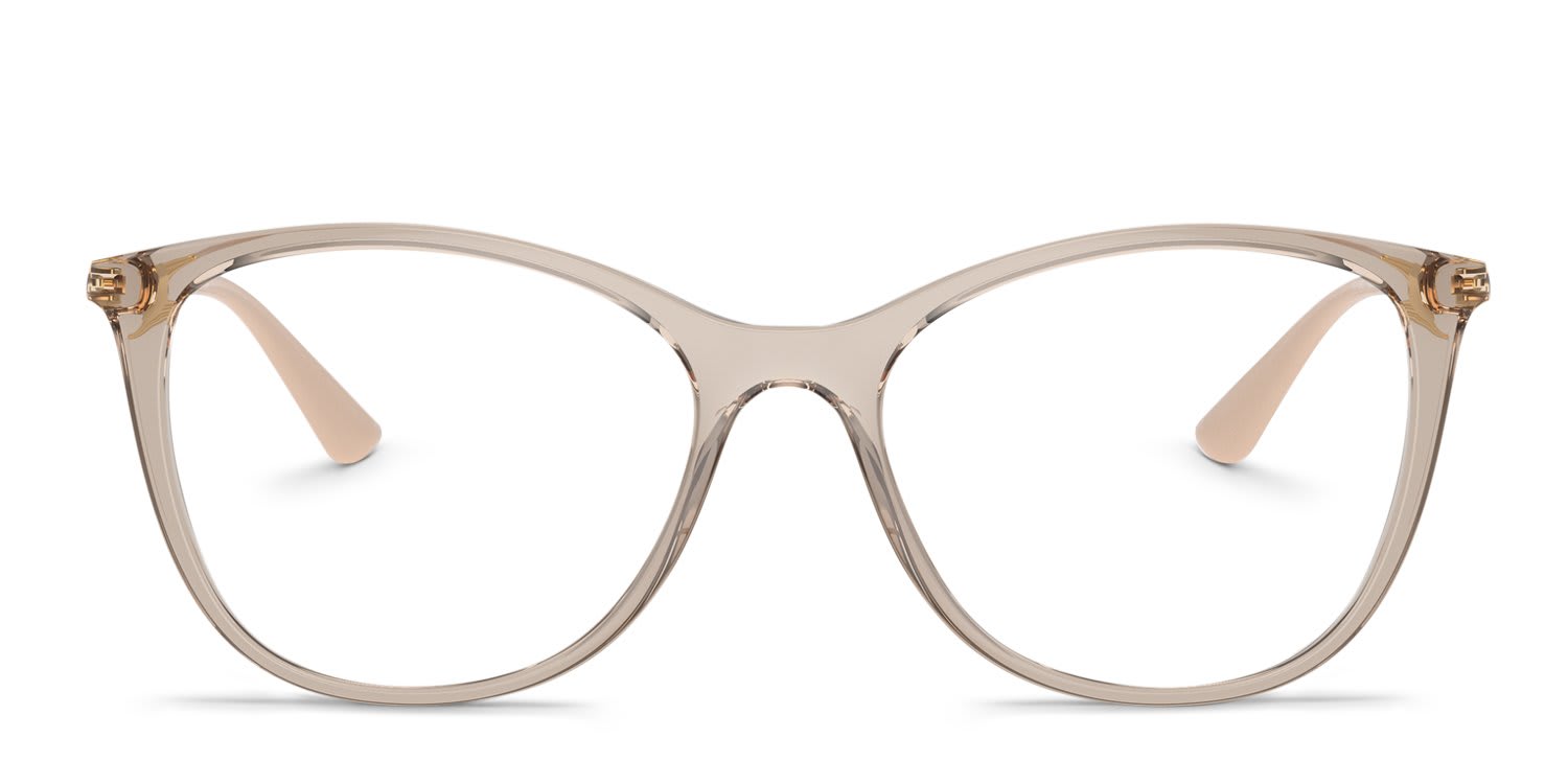 Vogue VO5562 Clear, Gold glasses - Clear / Gold - Frontal View