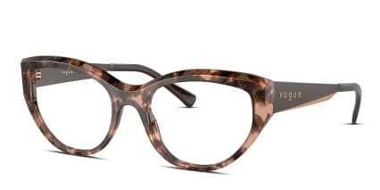 Vogue VO5560 Pink, Tortoise glasses - Pink / Tortoise - Angle View