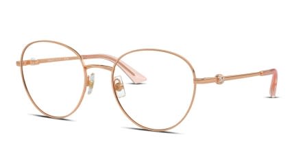 Jimmy Choo JC2004HB Rose Gold glasses - Rose Gold - Angle View
