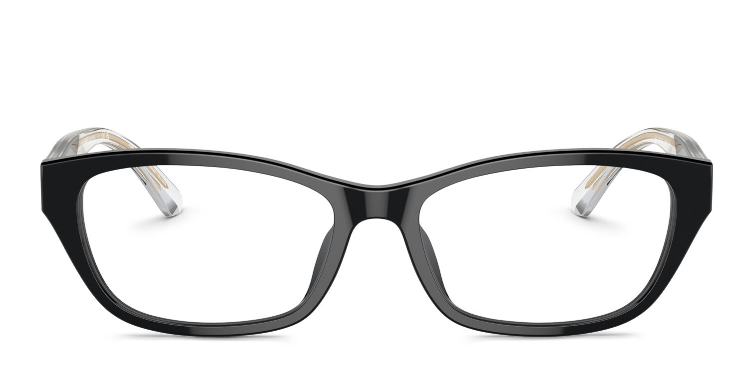 Emporio Armani EA3238U Black glasses - Black - Frontal View
