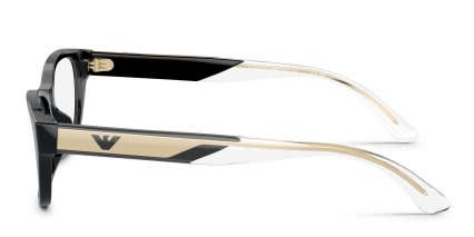 Emporio Armani EA3238U Black glasses - Black - Side View