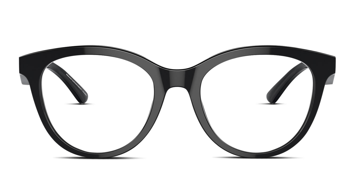 Emporio Armani EA3236 Black glasses - Black - Frontal View