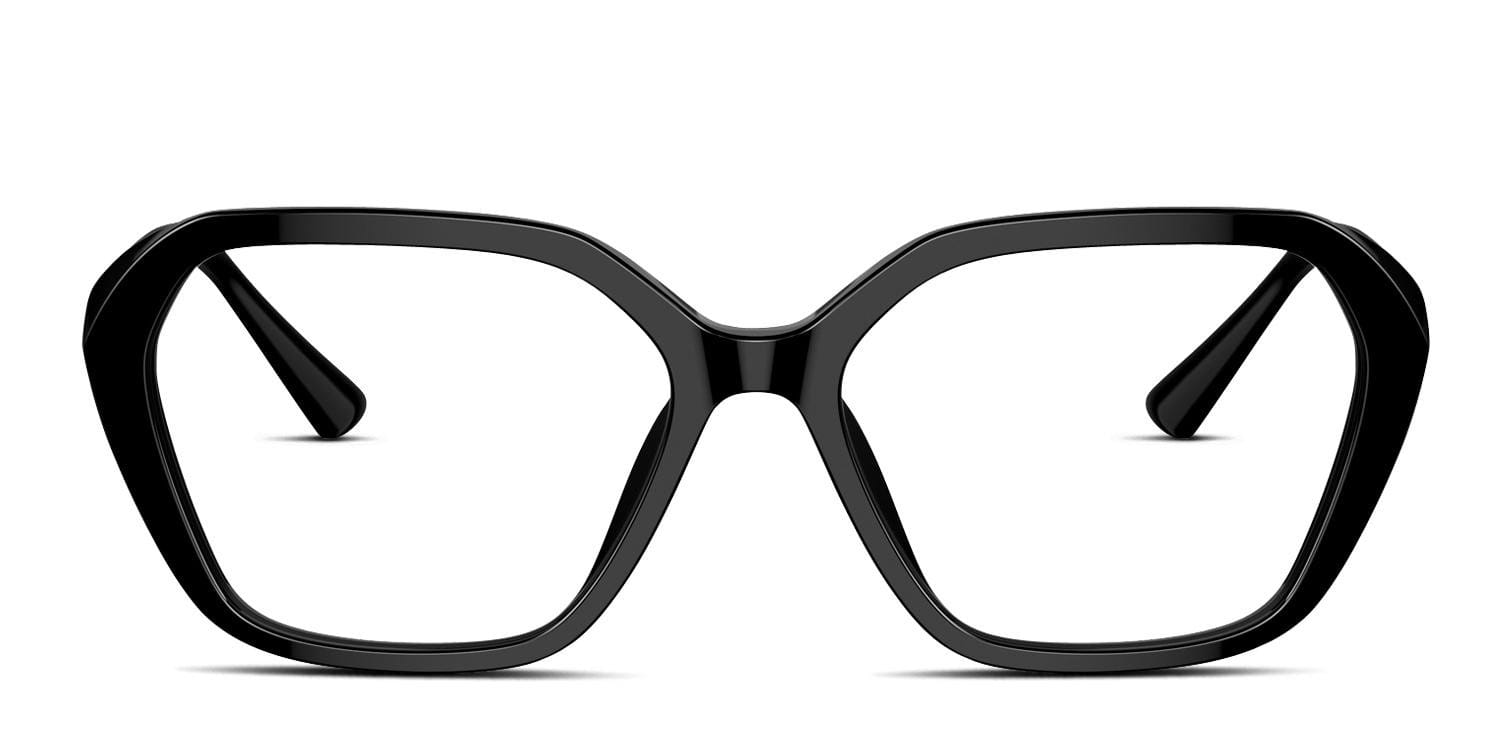 Jimmy Choo JC3013U Shiny Black glasses - Shiny Black - Frontal View
