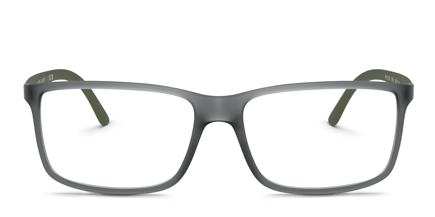 Polo Ralph Lauren PH2126 Clear, Gray glasses - Clear / Gray - Frontal View