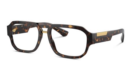 Dolce & Gabbana DG3389 Tortoise glasses - Tortoise - Angle View