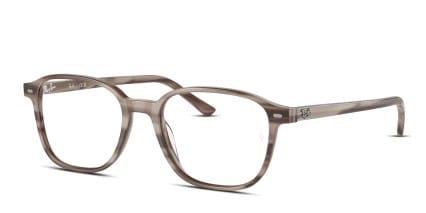 Ray-Ban RX5393 Leonard Multicolor, Gray glasses - Multicolor / Gray - Angle View