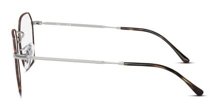 Ray-Ban RX3694V Jim Tortoise, Silver glasses - Tortoise / Silver - Side View