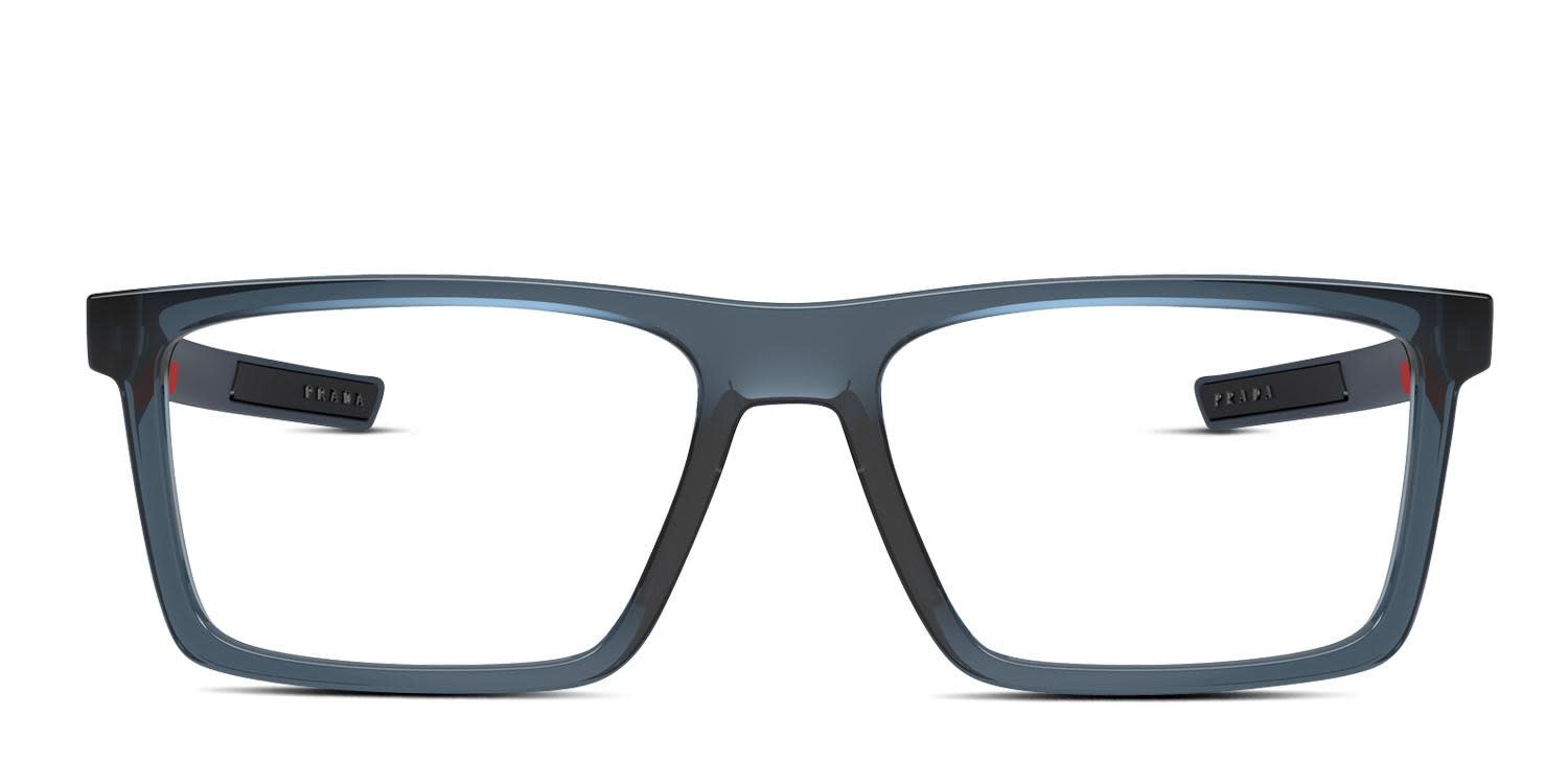 Prada Linea Rossa PS02QV Blue glasses - Blue - Frontal View