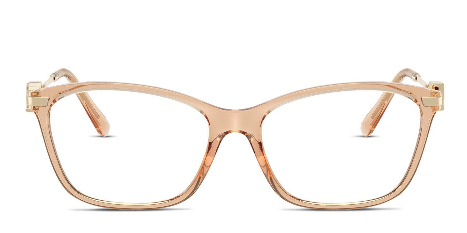 Ralph Lauren RL6247U Clear, Brown glasses - Clear / Brown - Frontal View