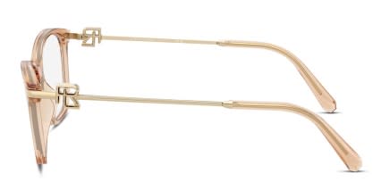 Ralph Lauren RL6247U Clear, Brown glasses - Clear / Brown - Side View