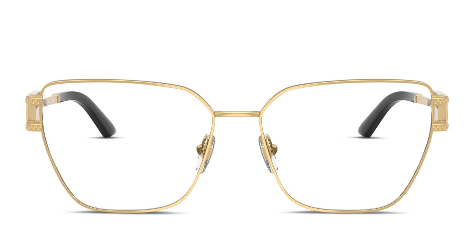 Versace VE1301 Gold glasses - Gold - Frontal View