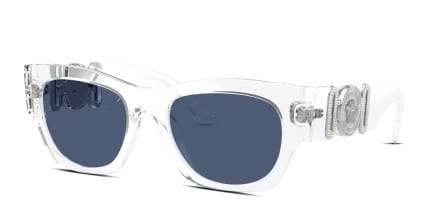 Versace VE4479U Clear glasses - Clear - Angle View