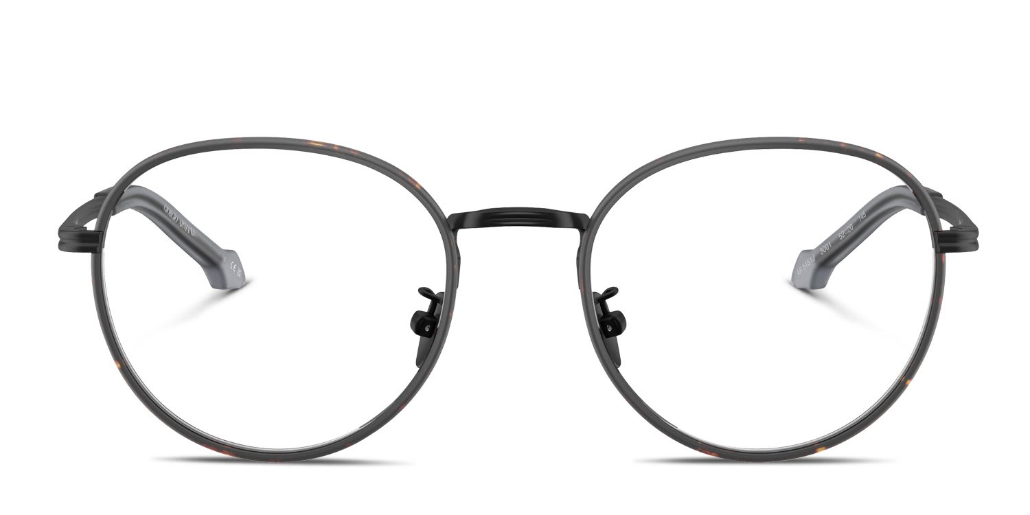 Giorgio Armani AR5151J Black glasses - Black - Frontal View