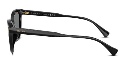 Ralph Lauren RA5326U Black glasses - Black / Gray - Side View