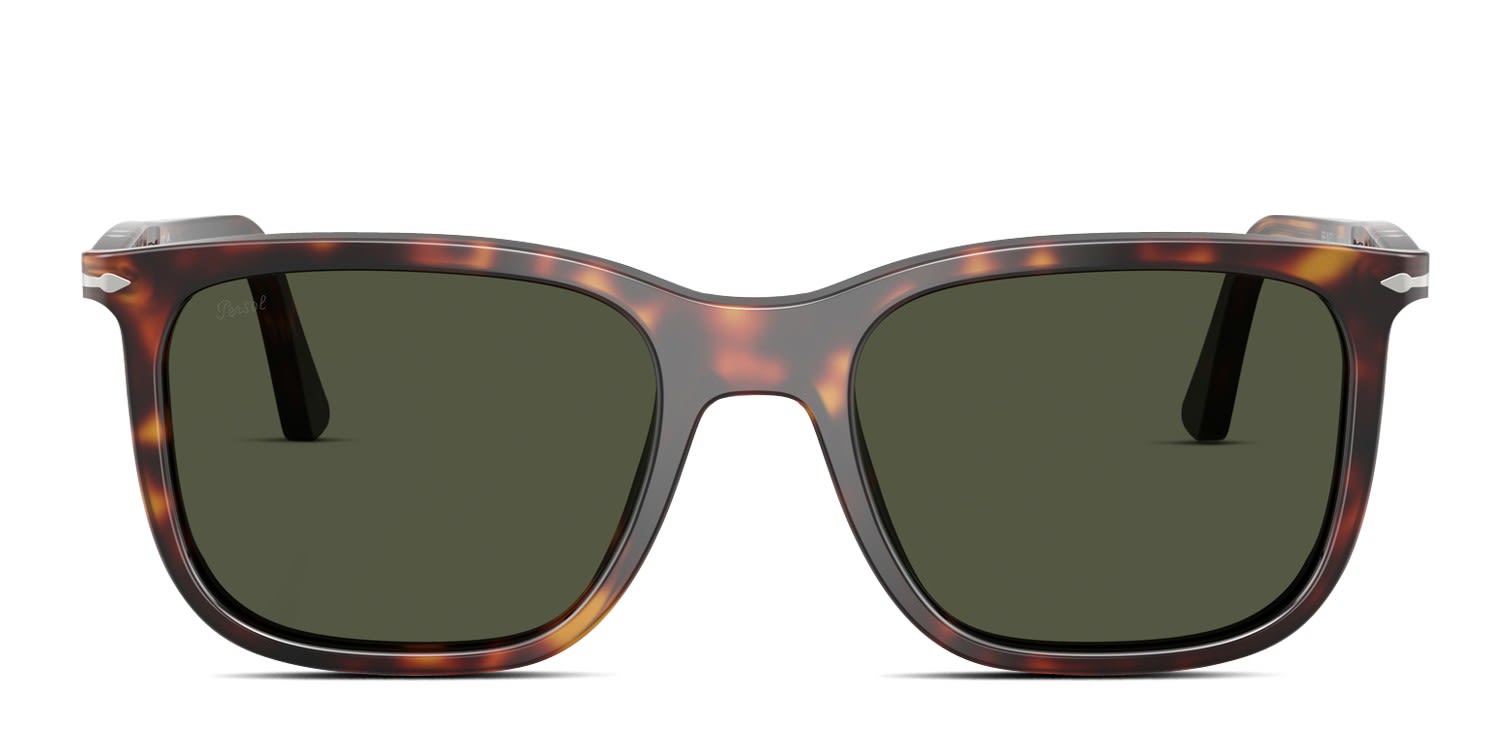 Persol PO3357S Renzo Tortoise glasses - Tortoise / Green - Frontal View