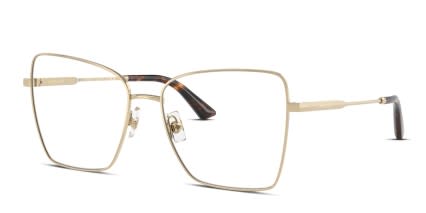 Jimmy Choo JC2007 Gold glasses - Gold - Angle View