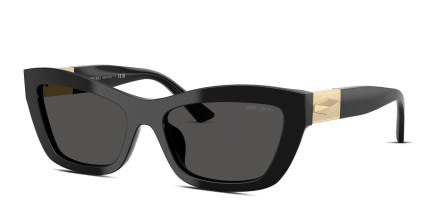 Jimmy Choo JC5030U Black glasses - Black / Gray - Angle View